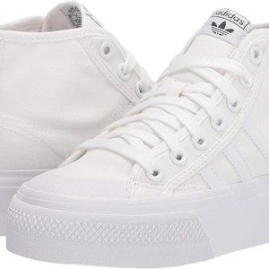 Women's Adidas Nizza High Top Sneakers